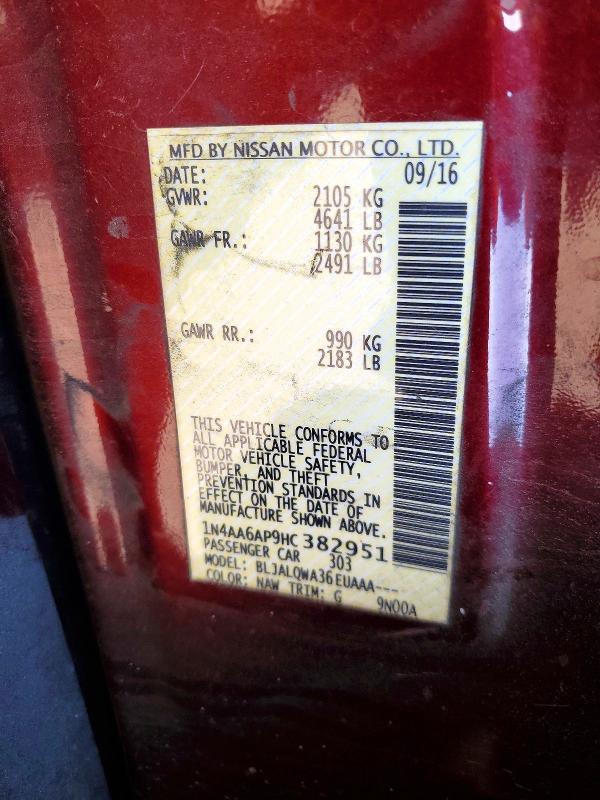 2017 Nissan Maxima 3.5s