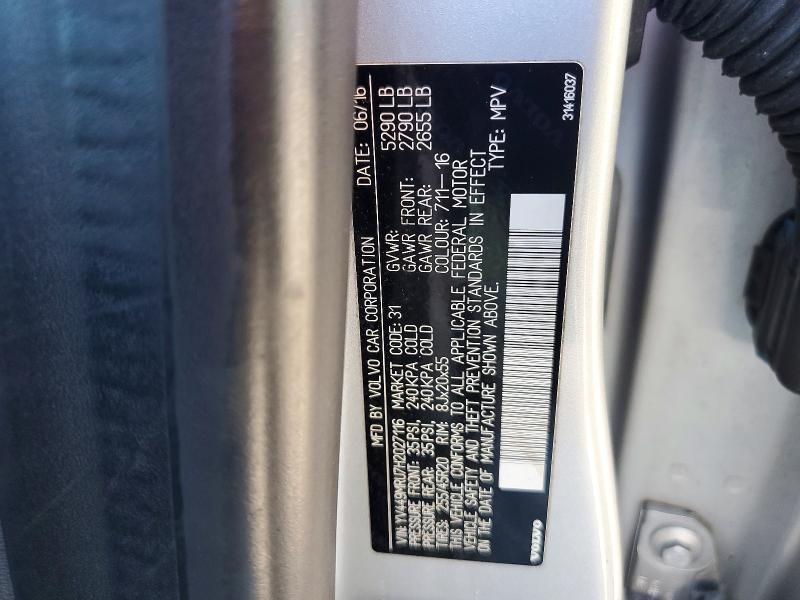 2017 Volvo Xc60 T6 Inscription