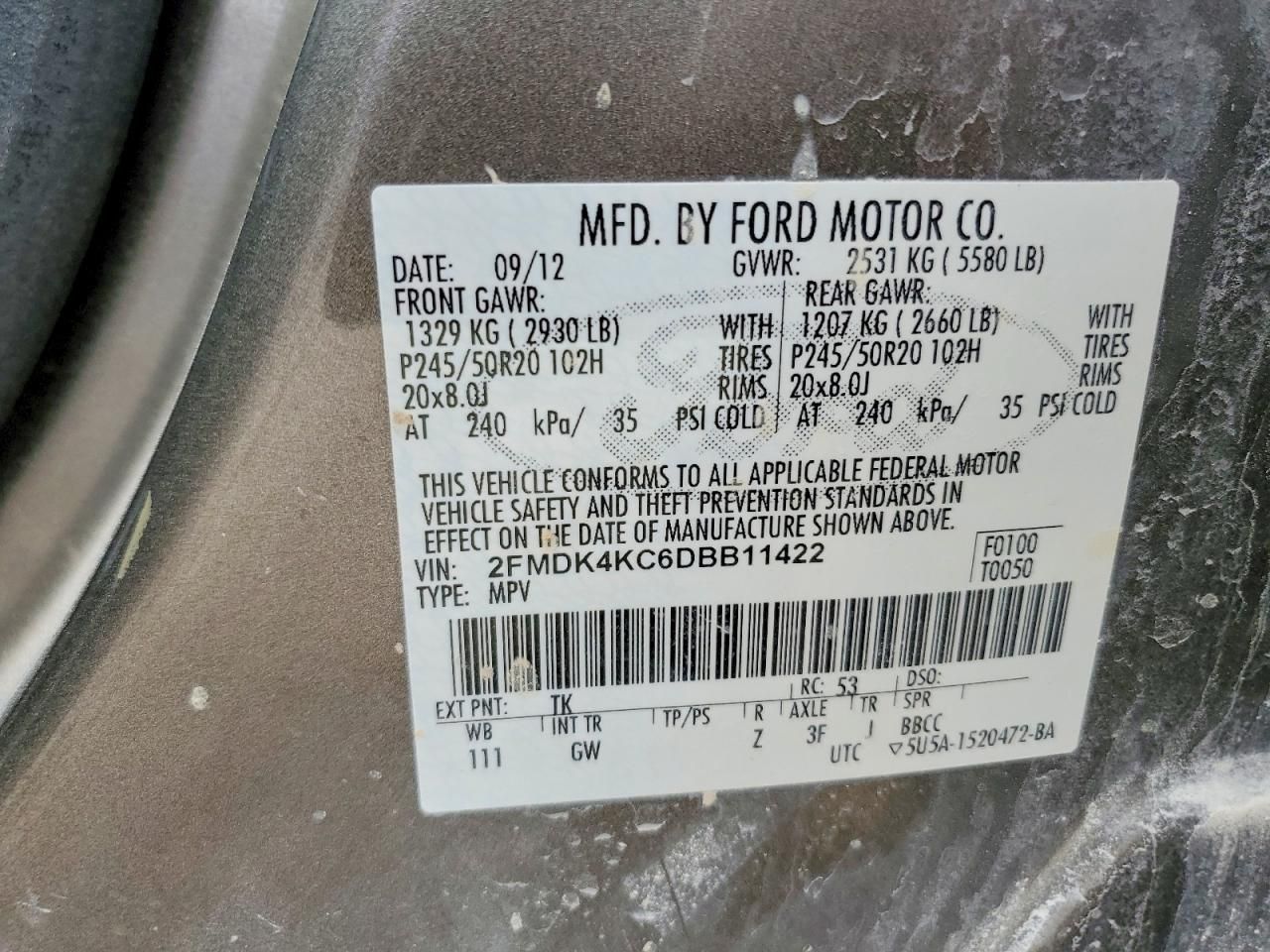 2013 Ford Edge Limited