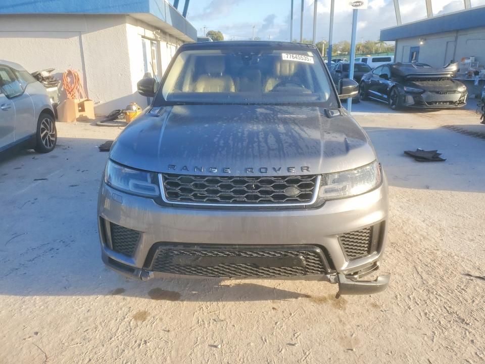 2019 Land Rover Range Rover Sport se