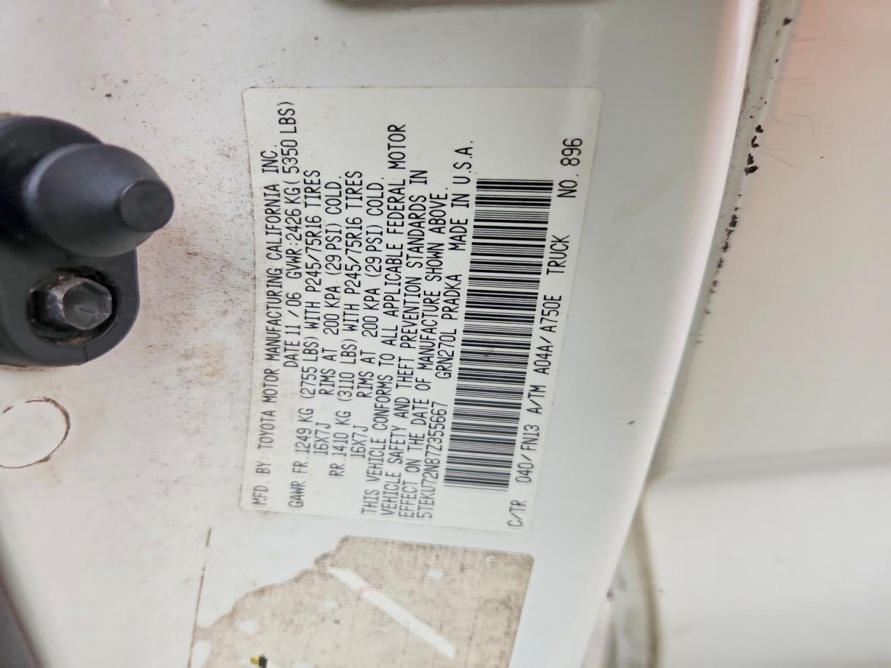 2007 Toyota Tacoma Double Cab Prerunner Long BED