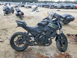 Salvage Motorcycles for parts for sale at auction: 2024 Kawasaki ER650 P