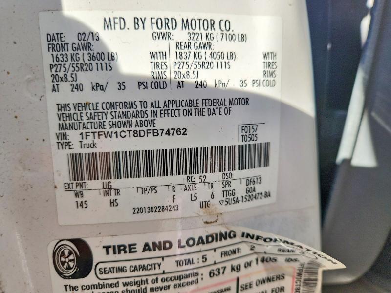 2013 Ford F150 Supercrew