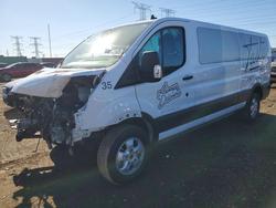 Salvage trucks for sale at Elgin, IL auction: 2024 Ford Transit T-350