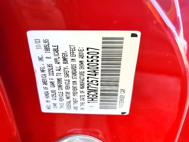 2004 Honda Accord ex