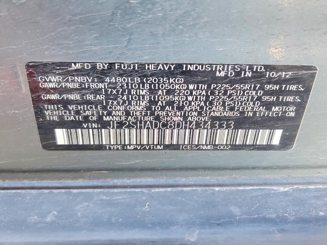 2013 Subaru Forester 2.5x Premium