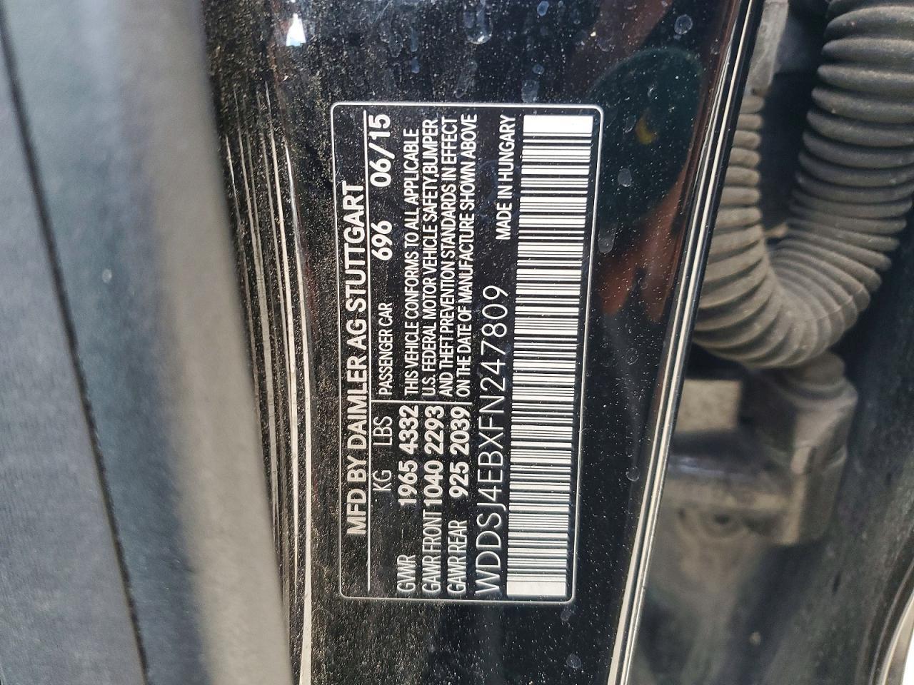 2015 Mercedes-Benz Cla 250
