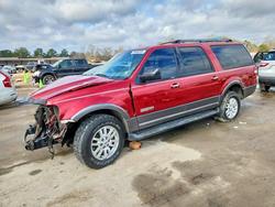 Ford Expedition salvage cars for sale: 2007 Ford Expedition el xlt