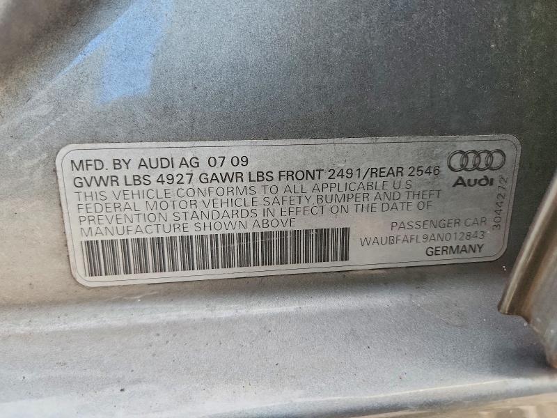 2010 Audi A4 Premium