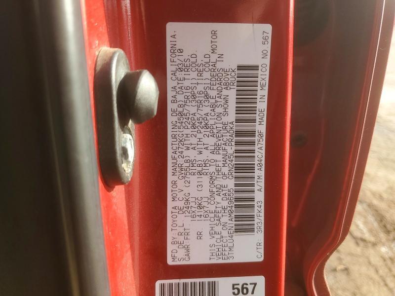 2010 Toyota Tacoma V6