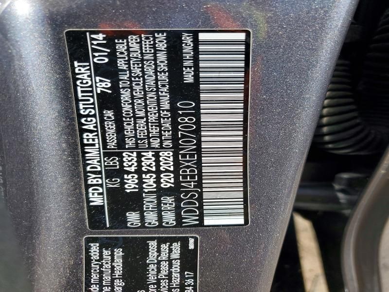 2014 Mercedes-Benz Cla 250