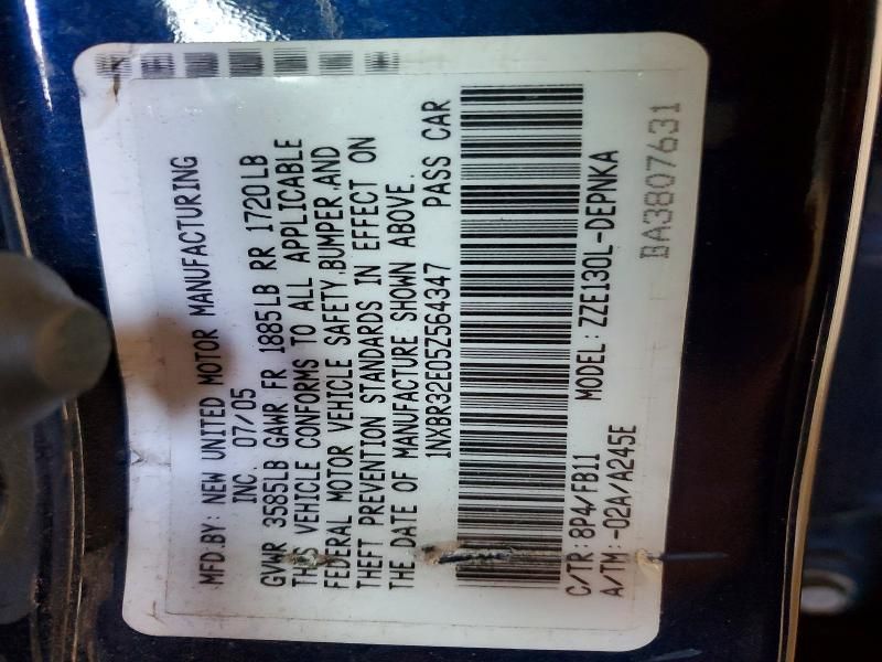 2005 Toyota Corolla ce