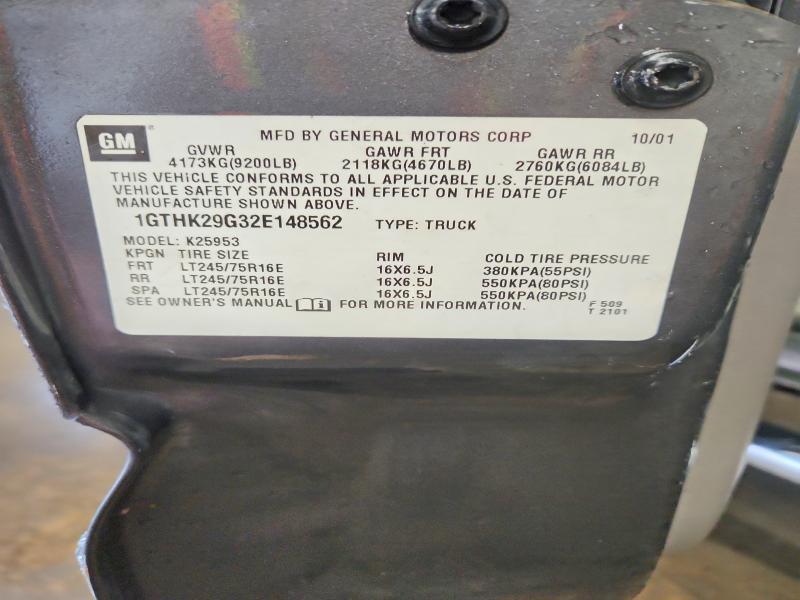2002 GMC Sierra K2500 Heavy Duty
