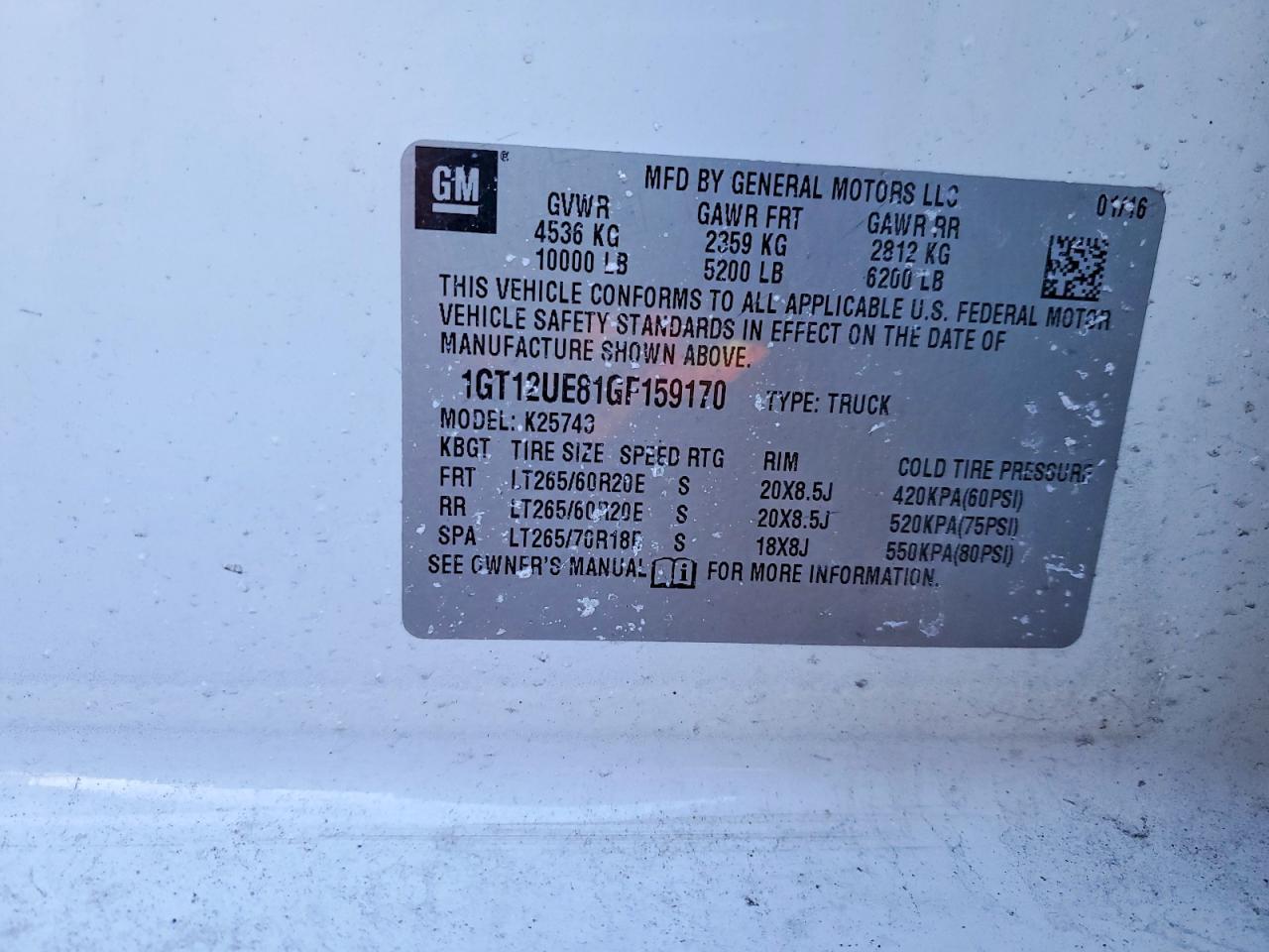 2016 GMC Sierra K2500 Denali