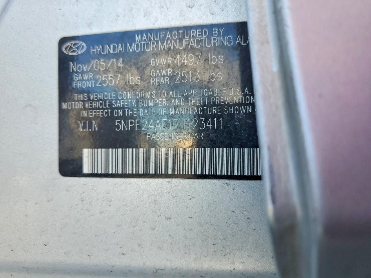 2015 Hyundai Sonata se