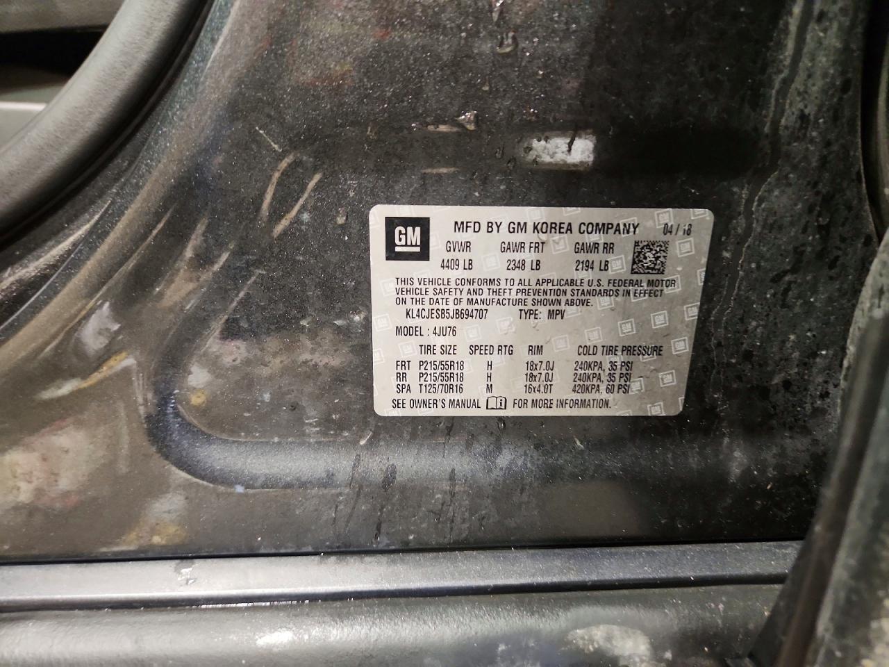 2018 Buick Encore Preferred