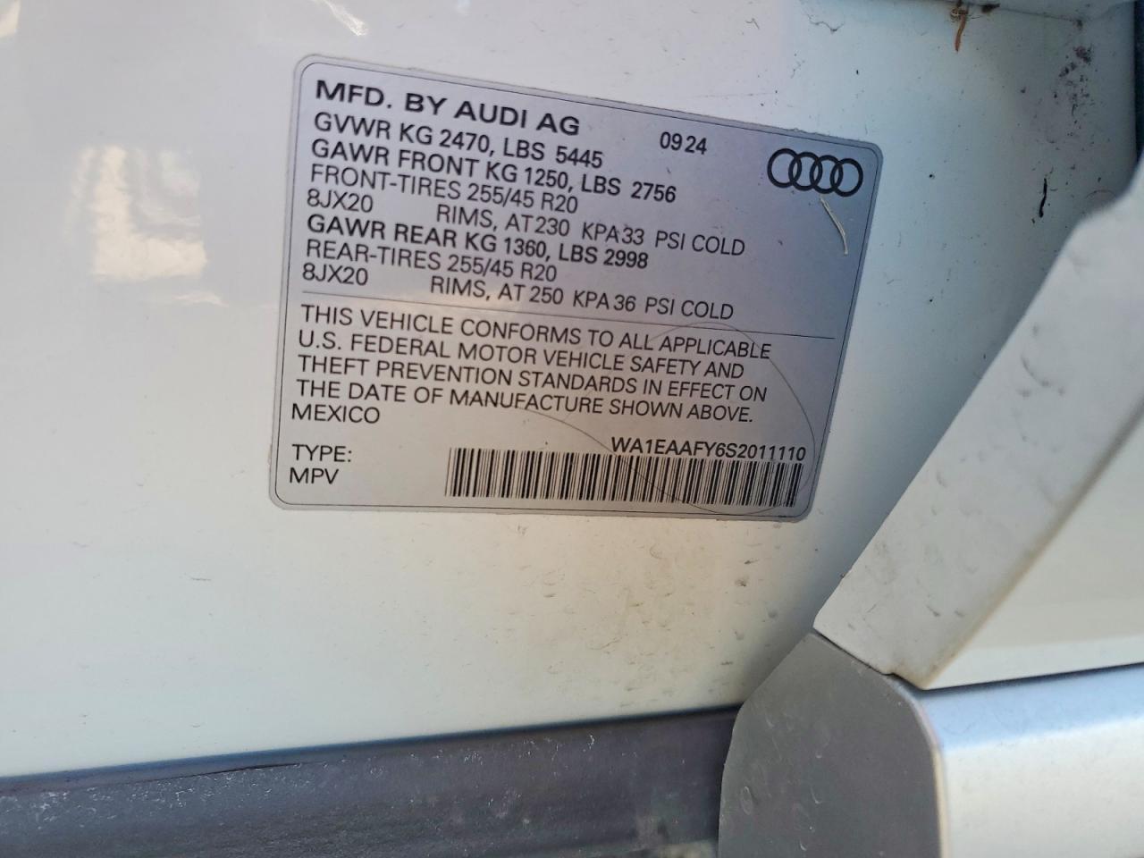 2025 Audi Q5 Premium Plus 45
