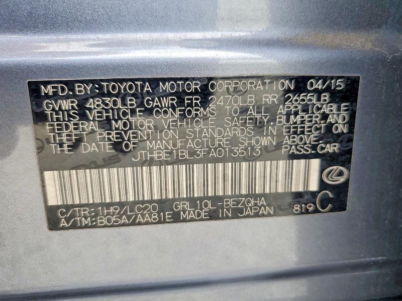 2015 Lexus Gs 350