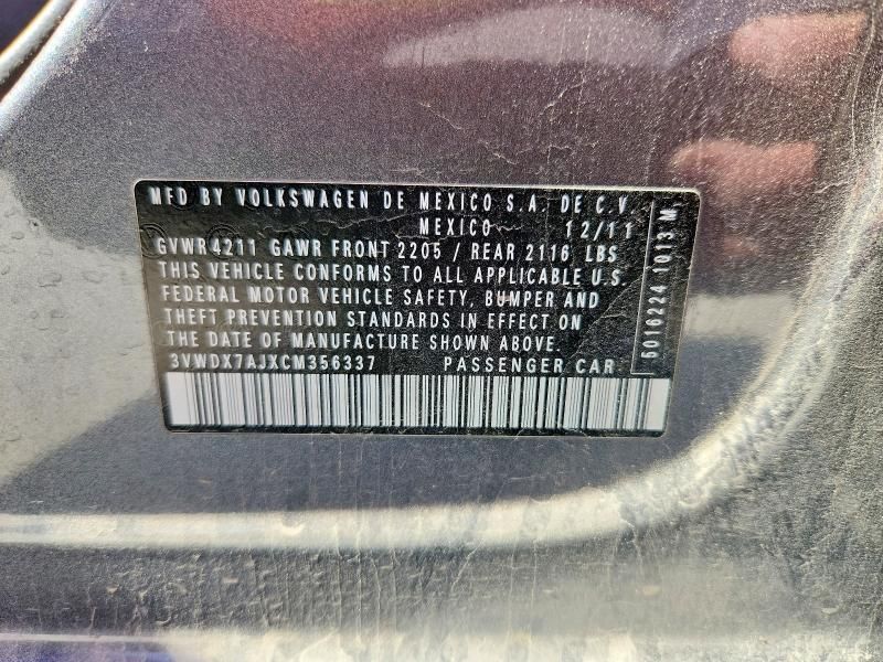 2012 Volkswagen Jetta se