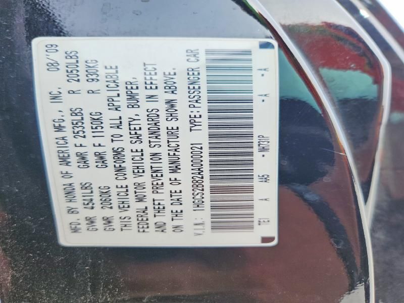 2010 Honda Accord exl