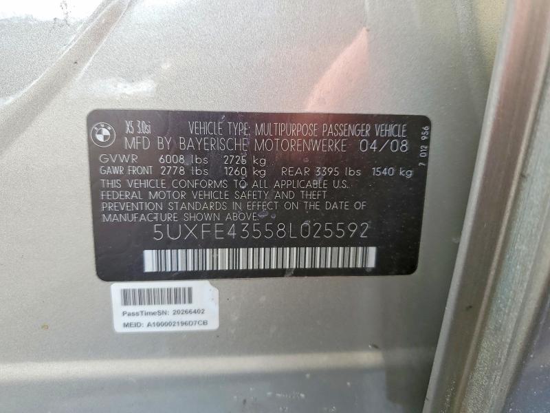 2008 BMW X5 3.0i