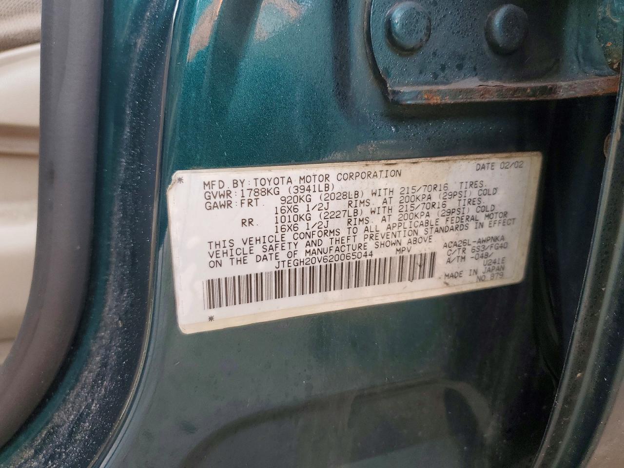 2002 Toyota Rav4