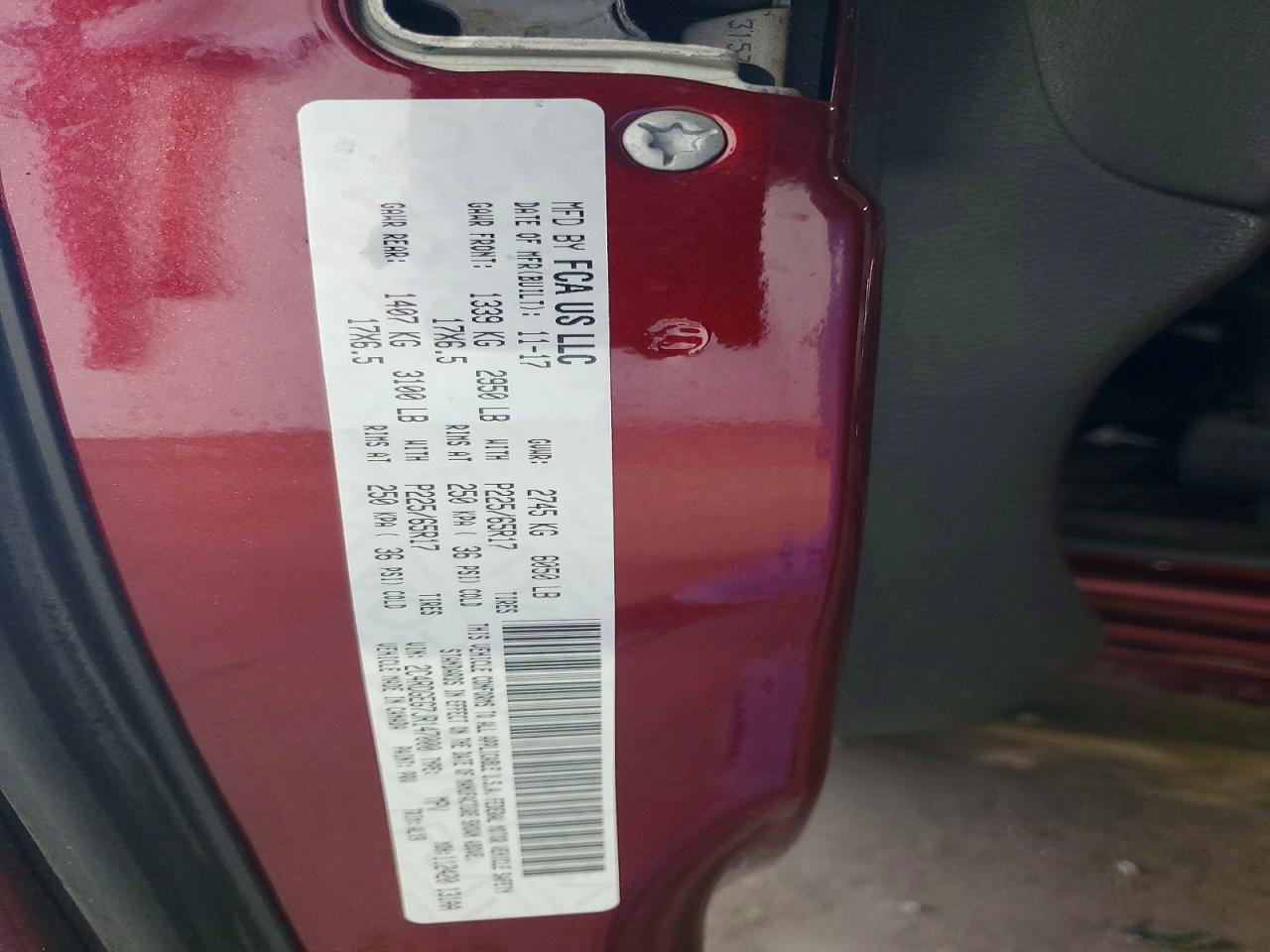 2018 Dodge Grand Caravan gt