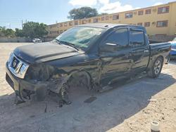Salvage trucks for sale at Opa Locka, FL auction: 2013 Nissan Titan SV
