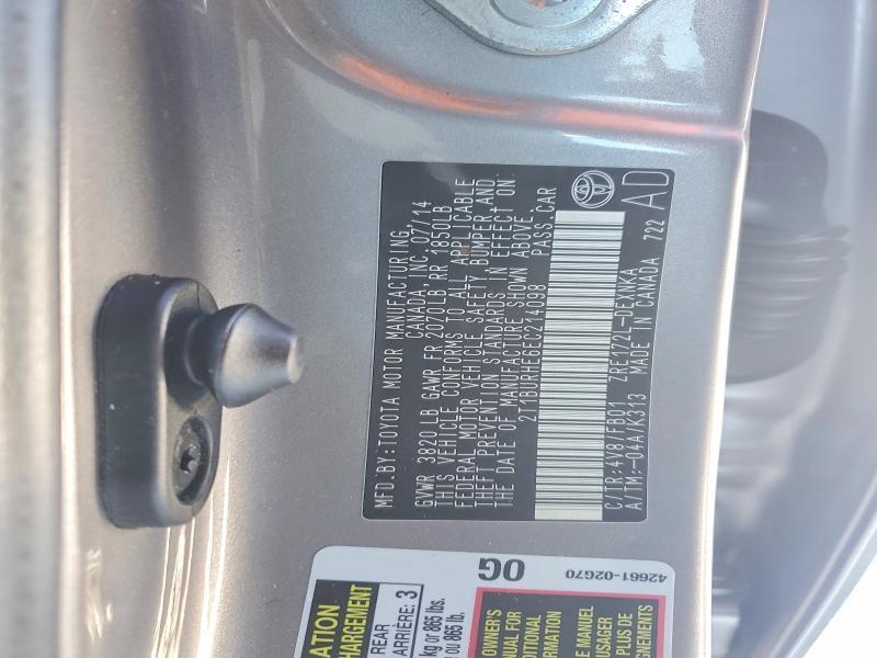2014 Toyota Corolla Base