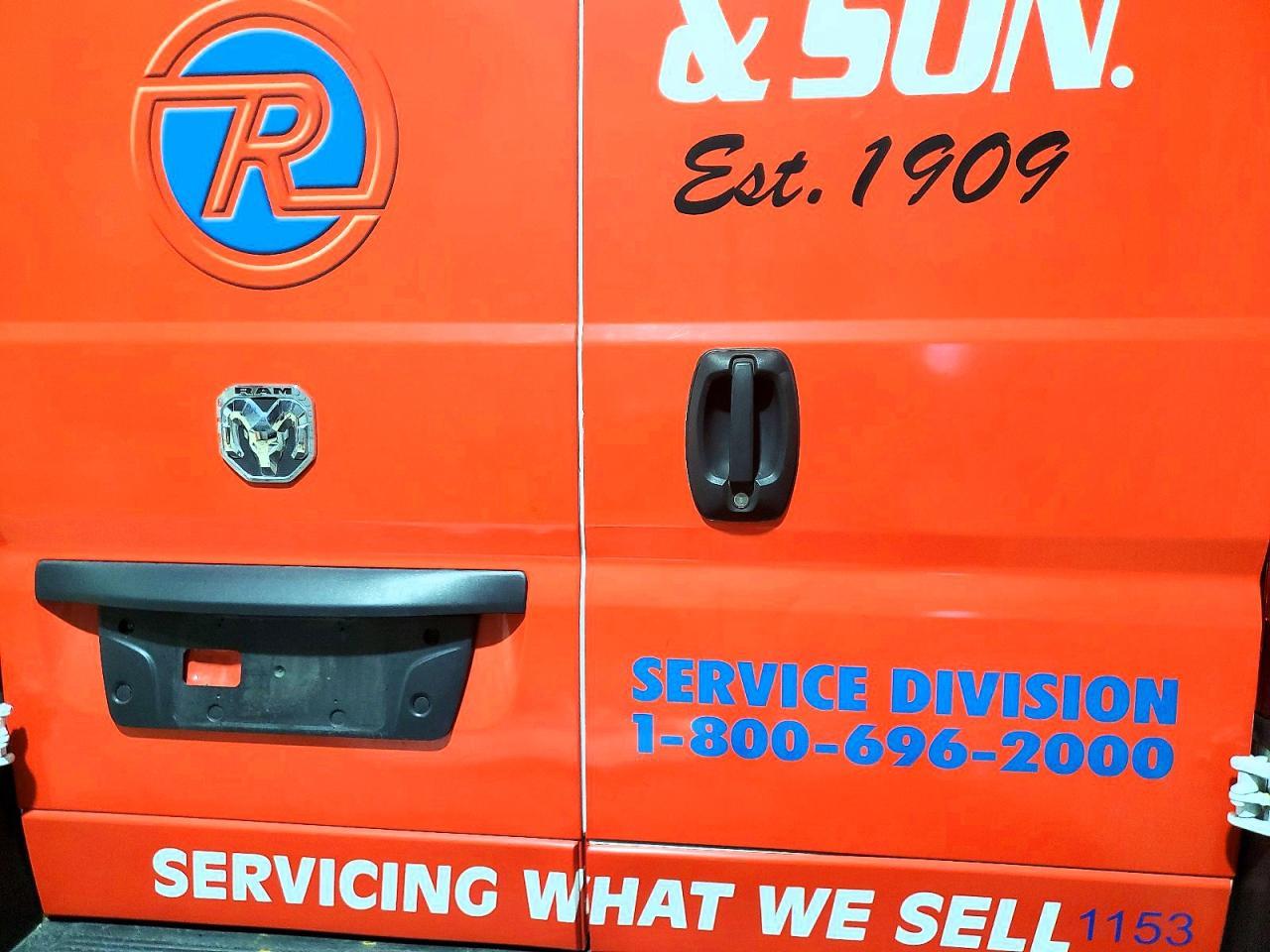 2023 Dodge RAM Promaster 1500 Utility / Service Van