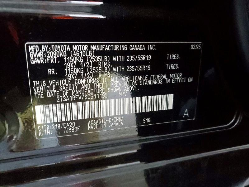 2025 Toyota Rav4 xle Premium