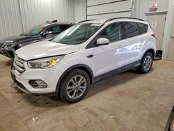 Ford salvage cars for sale: 2018 Ford Escape se