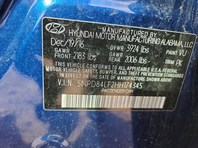 2017 Hyundai Elantra se