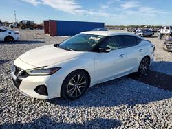 Nissan salvage cars for sale: 2019 Nissan Maxima