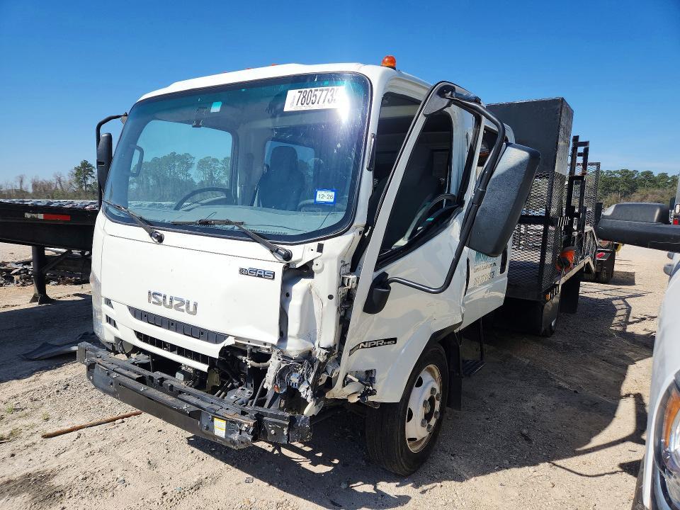 2019 Isuzu Npr hd Crew cab Flatbed Truck