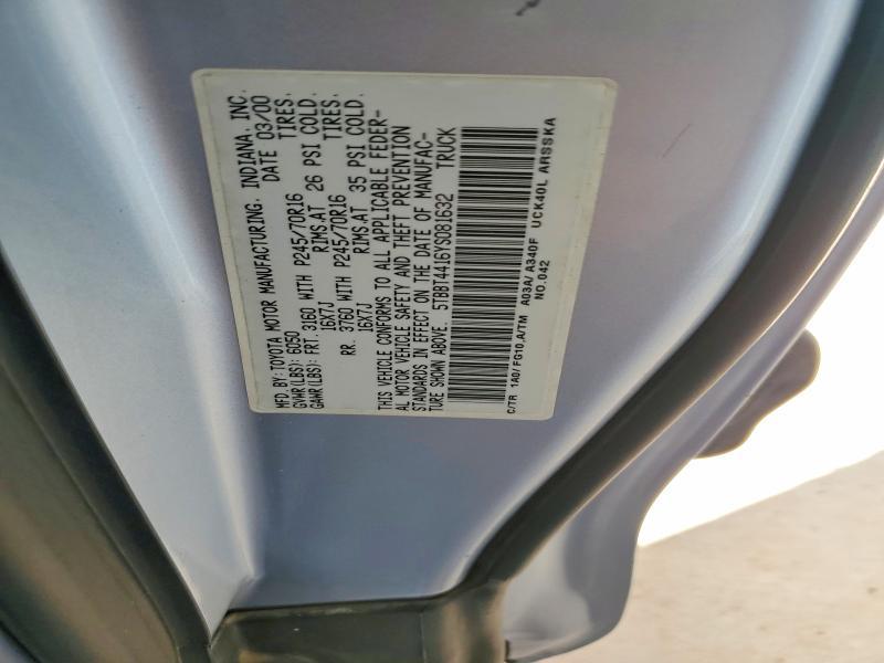 2000 Toyota Tundra Access cab