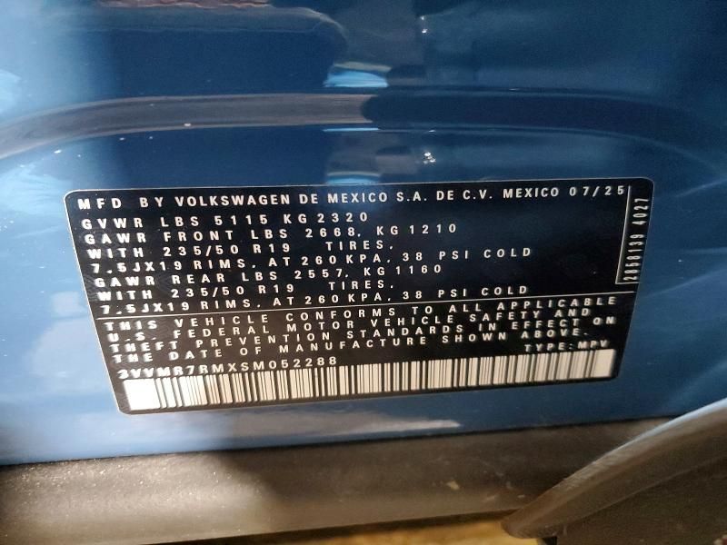 2025 Volkswagen Tiguan se