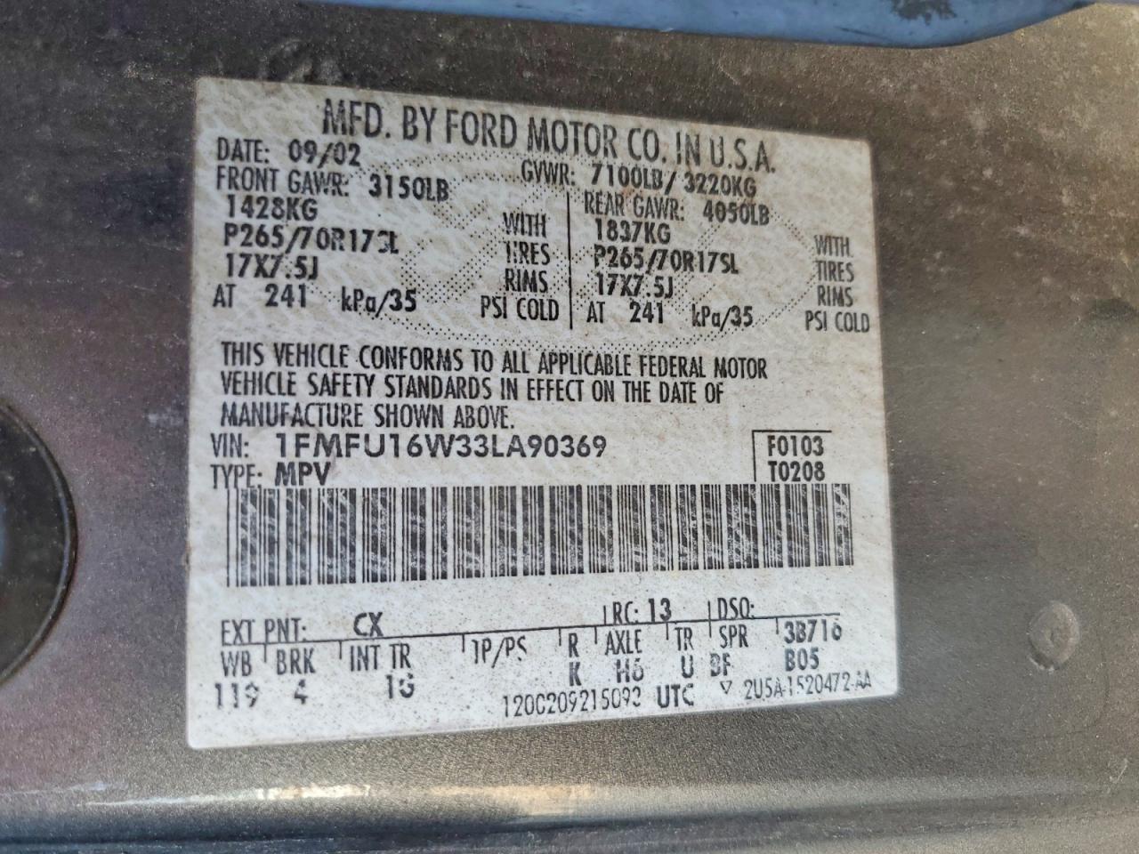 2003 Ford Expedition xlt