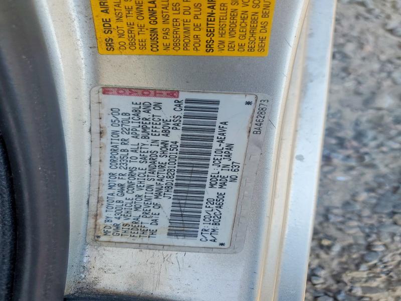 2001 Lexus Is 300
