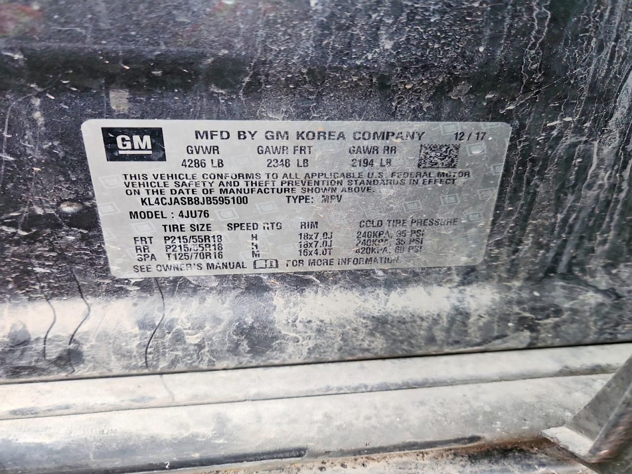 2018 Buick Encore Preferred