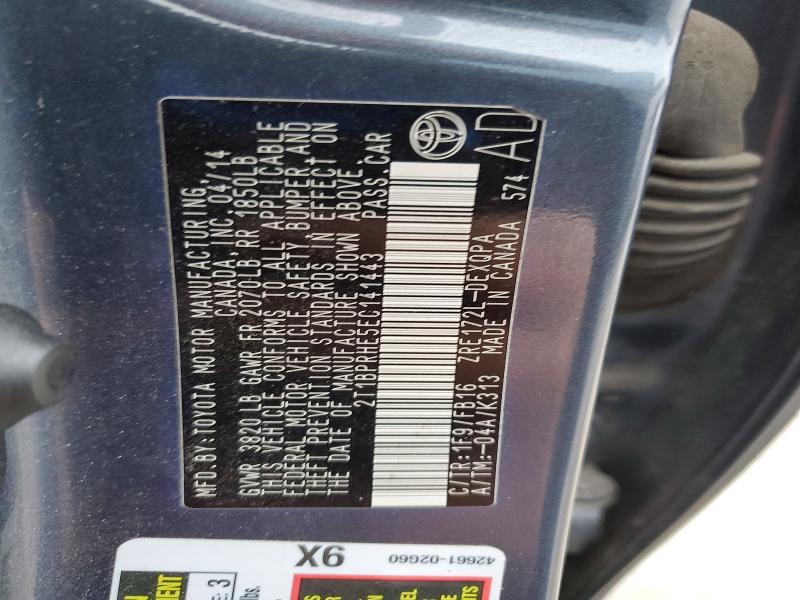 2014 Toyota Corolla eco