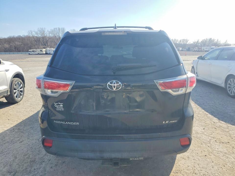 2014 Toyota Highlander le