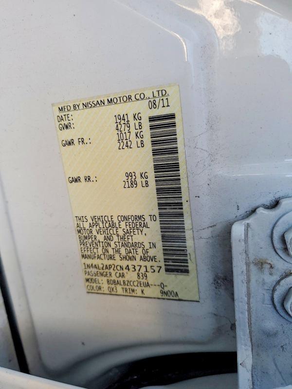 2012 Nissan Altima Base