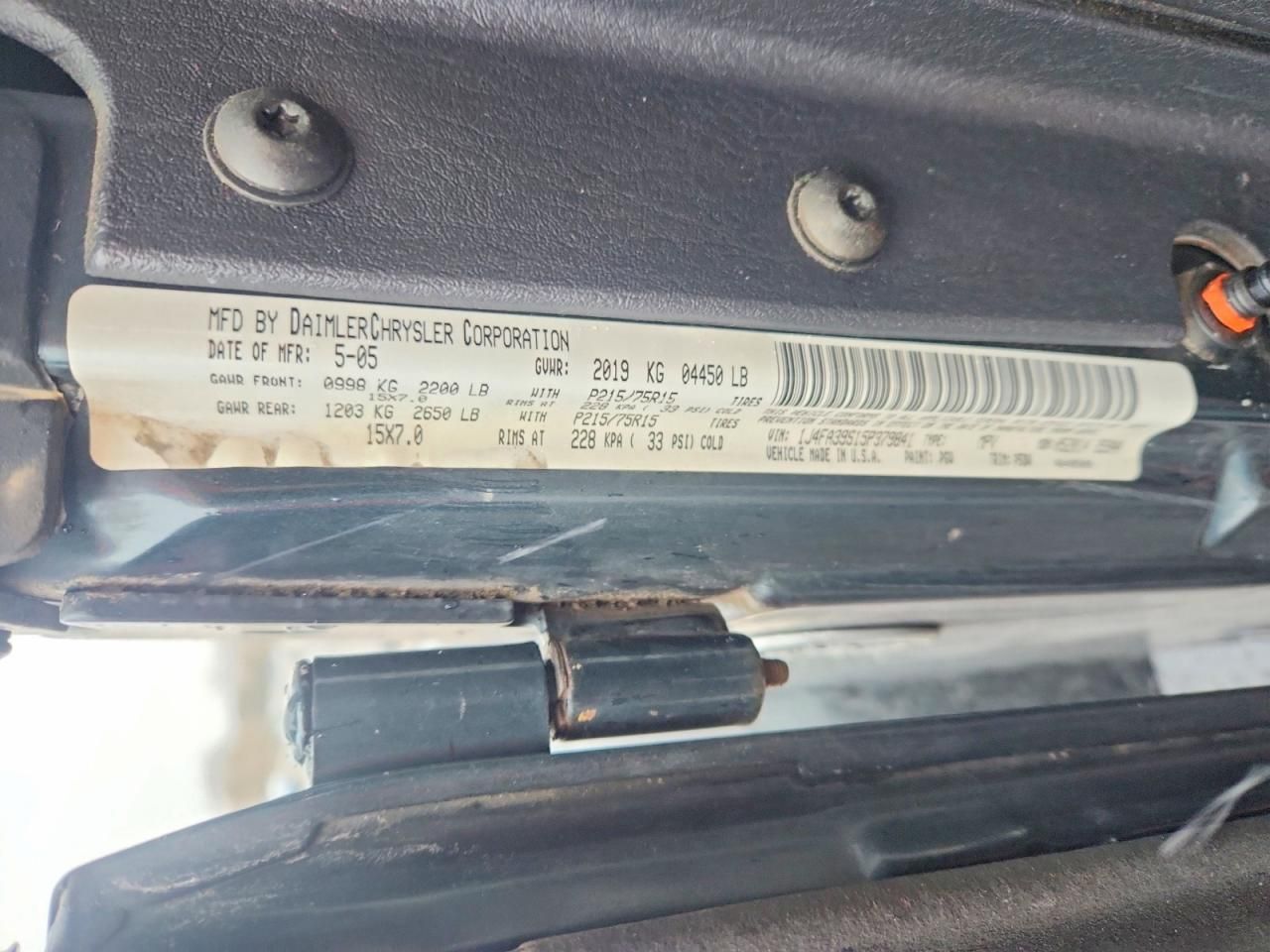 2005 Jeep Wrangler x