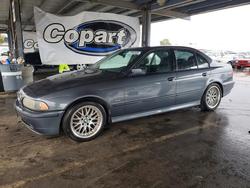 BMW 5 Series salvage cars for sale: 2001 BMW 530 i Automatic