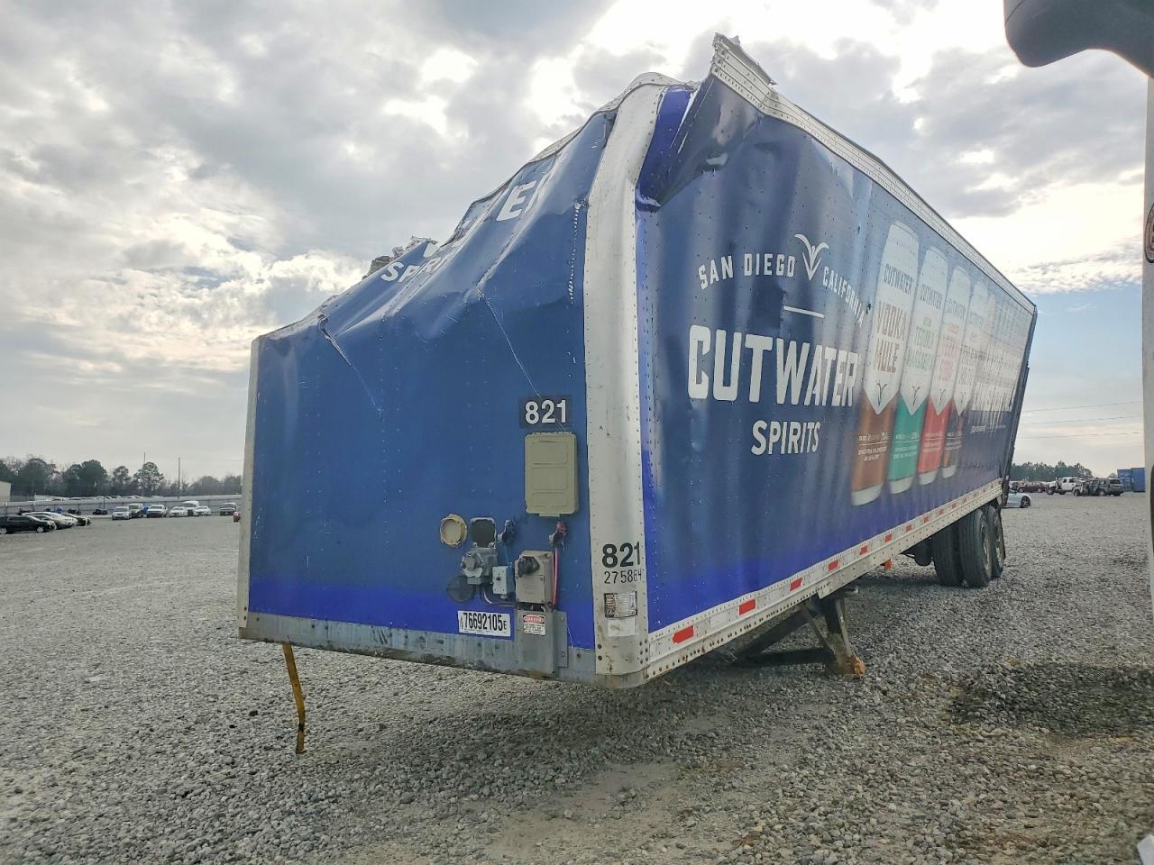 2015 Vanguard DRY Van Trailer