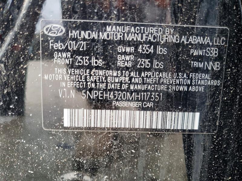 2021 Hyundai Sonata Limited