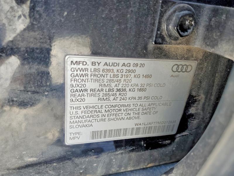 2021 Audi Q7 Premium Plus
