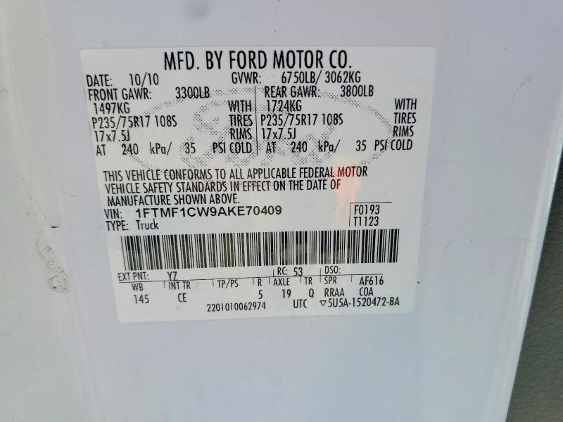 2010 Ford F150