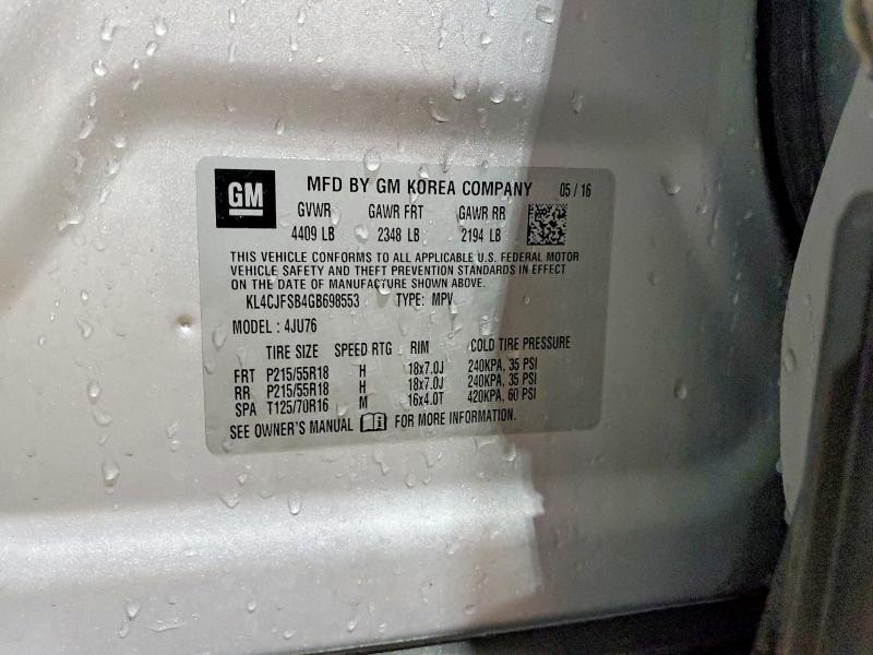 2016 Buick Encore Convenience